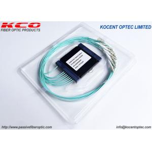 OM4 OM2 Fiber Optic Splitter ABS Box Type for FTTX Deployment with LC Connector