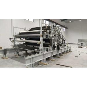 2.5m Wadding Fabric Nonwoven Carding Machine With Double Cylinder / Double