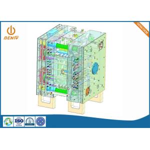 Custom ABS PC POM PMMA PA6 Plastic Injection Mold For Turnover Box