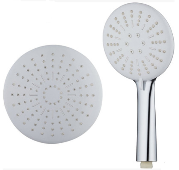 High quality chrome plating shower head hand shower top shower spray shower set