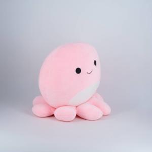 Soft Pink Octopus Plush Pillow Cozy Cuddly Marine Themed Cushion ODM OEM