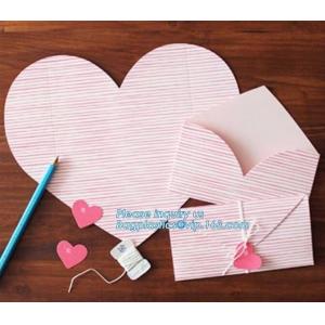 Professional Custom Greeting Kraft Packaging Paper Envelope With High Quality