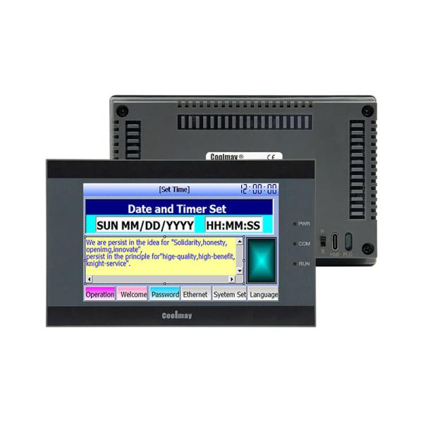 Quality 5 Inch Type C Interface HMI Control Panel 64MB Man Machine Interface for sale