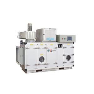 3000CMH Fully Automatic PLC Control Industrial Desiccant Rotor Dehumidifier with HMI