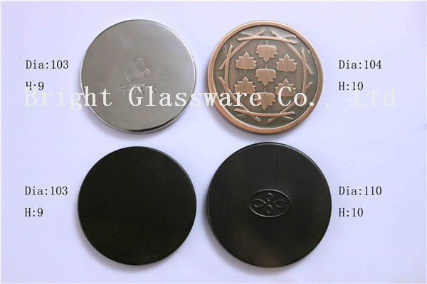 Hot Sale 103mm Metal Lids With Silicone Ring For Candle Container
