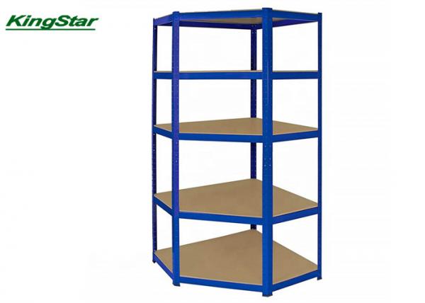 Quality Heavy Duty 5-shelf Adjustable Shelving unit Shelves Racking  with Corner for sale