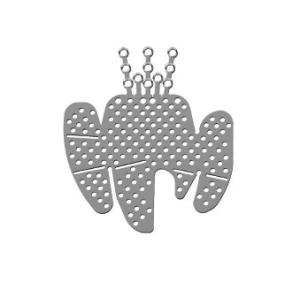 Wholesale Silver Medical Maxillofacial Implants Surgical Titanium Mesh Craniofacial Mini Bone from china suppliers