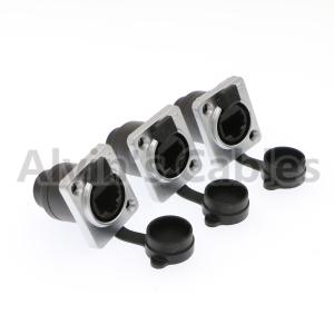 Alvin's Cables 3 Pcs RJ45 Waterproof Coupler Socket Connector IP65 Ethernet