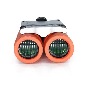 Orange Mini Binocular Telescope 8x21 Folding Roof Binoculars For Outdoors