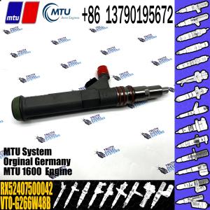 23526589 Common Rail Fuel Injector VTO-G363BD RX52407500042 For DDC MTU 4000