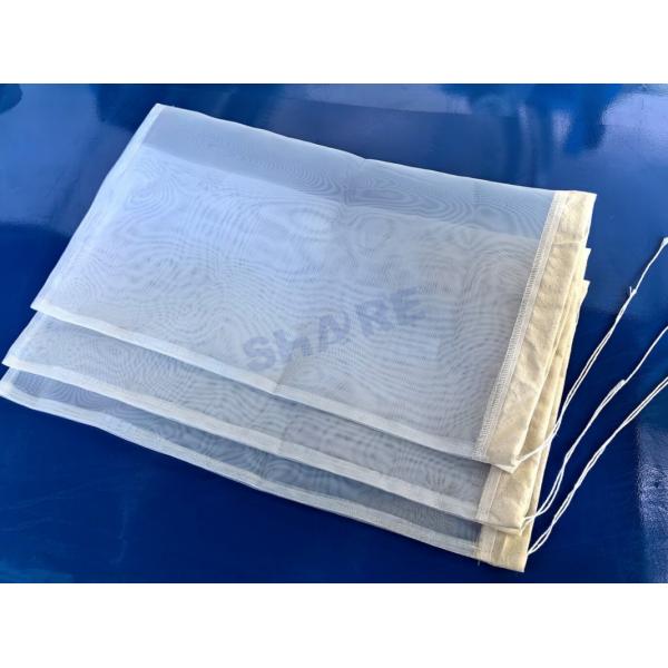 Custom-Tailor Nylon Mesh Filter Bag Linen Opening with Drawstring Micron 20um-500um for Fluid