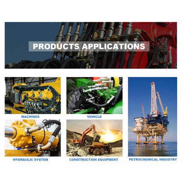 SAE OEM Standard JIC Hydraulic Hose End Fittings