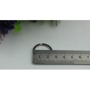 Hang Chain Hook DIY Craft Key Hardware Nickel Color Iron Round Flat Split Key