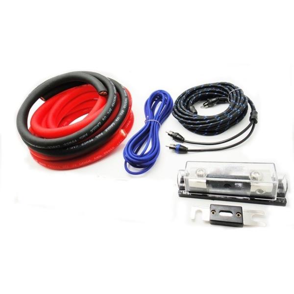 Quality OFC COPPER OR CCA 2500W 2000W 1500W Automotive Amplifier Wiring Kit for Car Audio Cable for sale