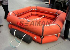 Wholesale 4 / 6 / 8 Person Inflatable Life Raft Leisure Inflatable Raft For Emergency from china suppliers