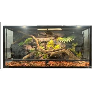 SL-M49A PU Waterproof Reptile Rock Background Easy Cleaning And Maintenance