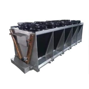Ethylene Glycol V Type Air Dry Coolers With Ziehl Abegg Axial Fans