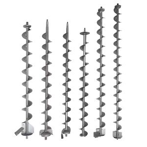 Customized High-Strength Segmented 304 Stainless Steel Spiral Conveyor Shaft