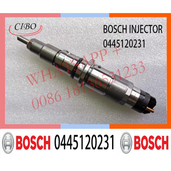 Quality Fuel Injection Common Rail Fuel Injector 0445120236 0445120231 PC200-8 QSB6.7 Diesel Engine Injector 0445120231 for sale