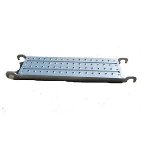 Customized Length Steel Scaffolding Plank With Galvanized Surface Finish