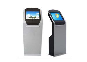 19 Inch 4:3 Lcd Infrared All In One Pc Interactive Touch Panel With Queuing System Self Service Kiosk