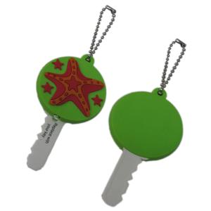 Flexible Double Sides 3D 2D Soft Pvc Keychain Pantone Color