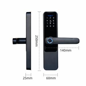 5VDC Bluetooth Smart Door Locks Fingerprint Door Lock For Home