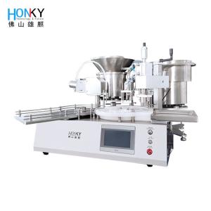 Desktop Automatic 5ml Vial Filling Capping Machine With Speed Of 30 Bottle Per