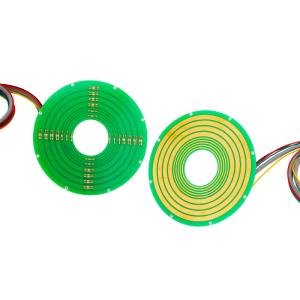 Custom Through Hole Size Pancake Slip Ring High Rotating Speed