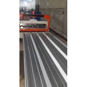 PLC Control Corrugated Roof Panel Roll Forming Machine For Thick 0.25 - 3mm