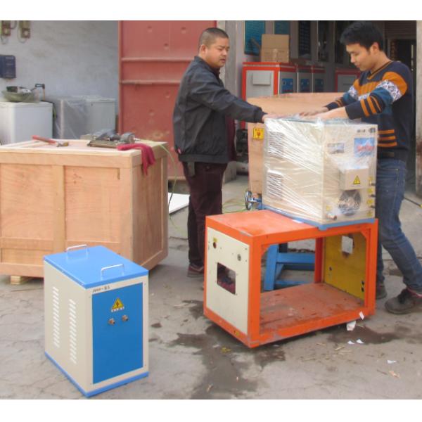 15kw Induction Furnaces for Industrial Use Medium Frequency for Gold Silver Copper Aluminum Tin Steel Melting and Forging
