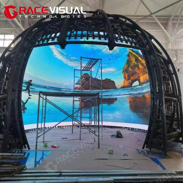 Quality FX Series Flexible LED Screen – 1.25mm-2.5mm Pixel Pitch Options, 16-Bit Color Depth, 4000:1 Contrast Ratio, Front-Service Design for Effortless Maintenance, Ideal for Creative Retail Displays & Event for sale