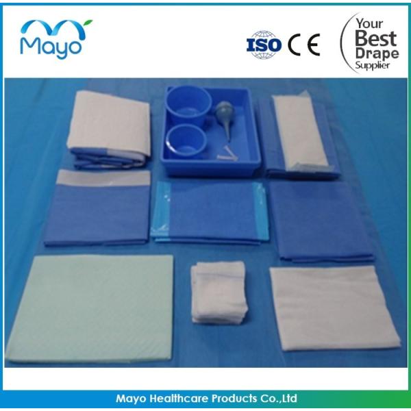 CE ISO13485 Hospital Use Surgical Gyn and Obstetrics Drape Pack