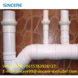Water Supply Drainage Double Wall Corrugated Pipe Machine PVC PPR Pipe Extruder