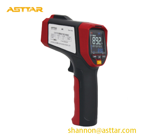 CWh700 Intrinsically Safe infrared temperature meter, gun type red and black