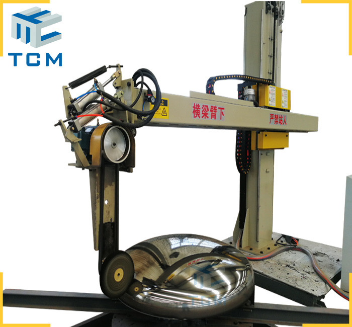 Buy cheap CNC Steel Ellipsoidal Head Surface Grinding Buffing Automatic Polishing Machine from wholesalers