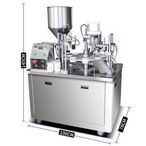 Ultrasonic Toothpaste Plastic Automatic Tube Filling Sealing Machine