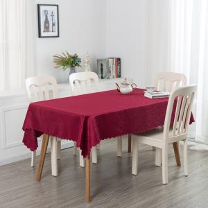 Nordic Fresh Custom Size tablecloths 100% Polyester hotel rectangle Mantel