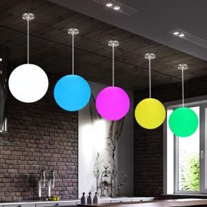 PE plastic glowing drop ball light