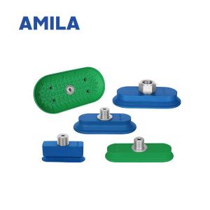 Wholesale Flat Oval Vacuum Cups Groove Structure Design MAOF For Handling Metal Plate from china suppliers