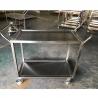 Buy cheap Clean Room Stainless Steel Mobile Transfer Cart With Four Truckles from wholesalers