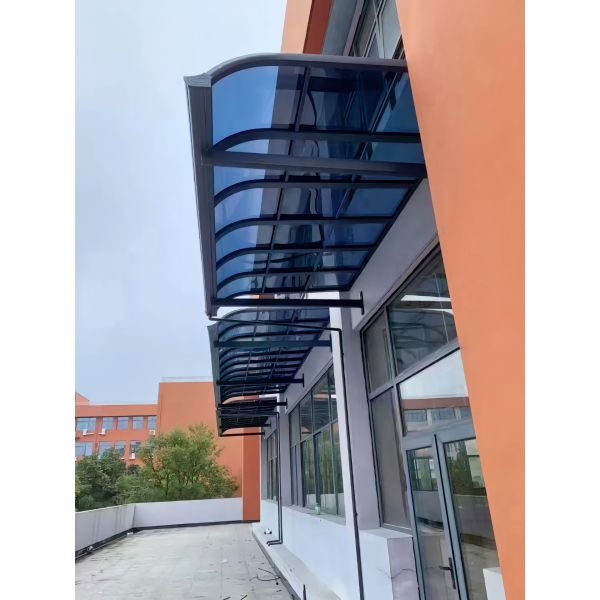 Customized 4*8feet Grey Polycarbonate PC Solid Sheet Lightweight Durable Panel with Hard Coat Surface for Scratch Chemical and UV Resistance for