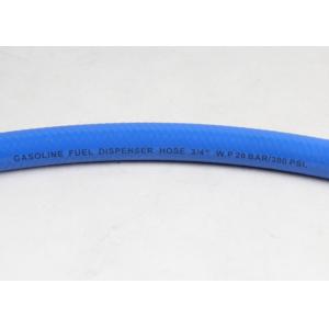 Wholesale Blue Flexible Fuel Hose 30 Bar Single Wire For Gas Station , ID 3 / 4 Inch from china suppliers