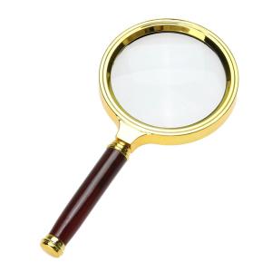 70mm Handheld Reading Magnifier 10x Handheld Magnifying Glass Ergonomics Handle