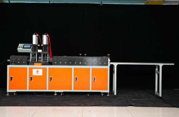 Quality Omron Control System Air Filter Frame Making Machine High Precision And Production for sale