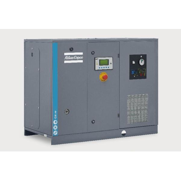 Atlas G4 Rotary Screw Oil Injected Air Compressor With Built In Dryer 50-60Hz