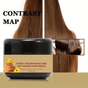China Nourishing Honey Repair Hair Mask OEM Hair Care Products ISO Approval on sale