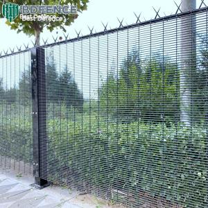 Galvanized Panels 358 Anti Climb Security Fencing Prison Clear View