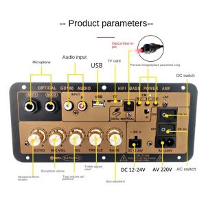 Private Mold NO 2 2.0 Channels 100W BT Mono Amplifier Board for Home/Car HiFi