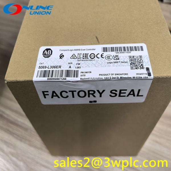 5069-L306ER Allen Bradley CompactLogix 600KB Enet Controller